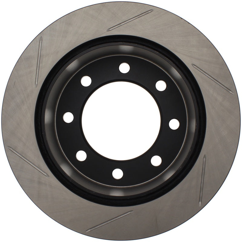Load image into Gallery viewer, StopTech Power Slot 03-06/08-09 Chevy Avalanche 2500 / 04-09 Silverado 3500 4WD/06-09 2WD (Single R

