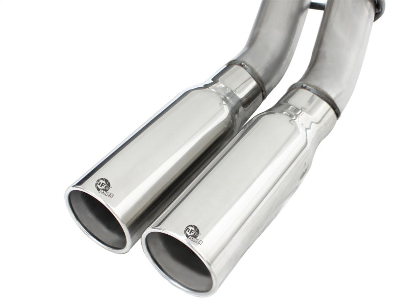 Load image into Gallery viewer, aFe Power MACHForce XP Exhaust System Cat-Back 409 Stainless Steel 07-08 Hummer H2 V8 6.0L/6.2L
