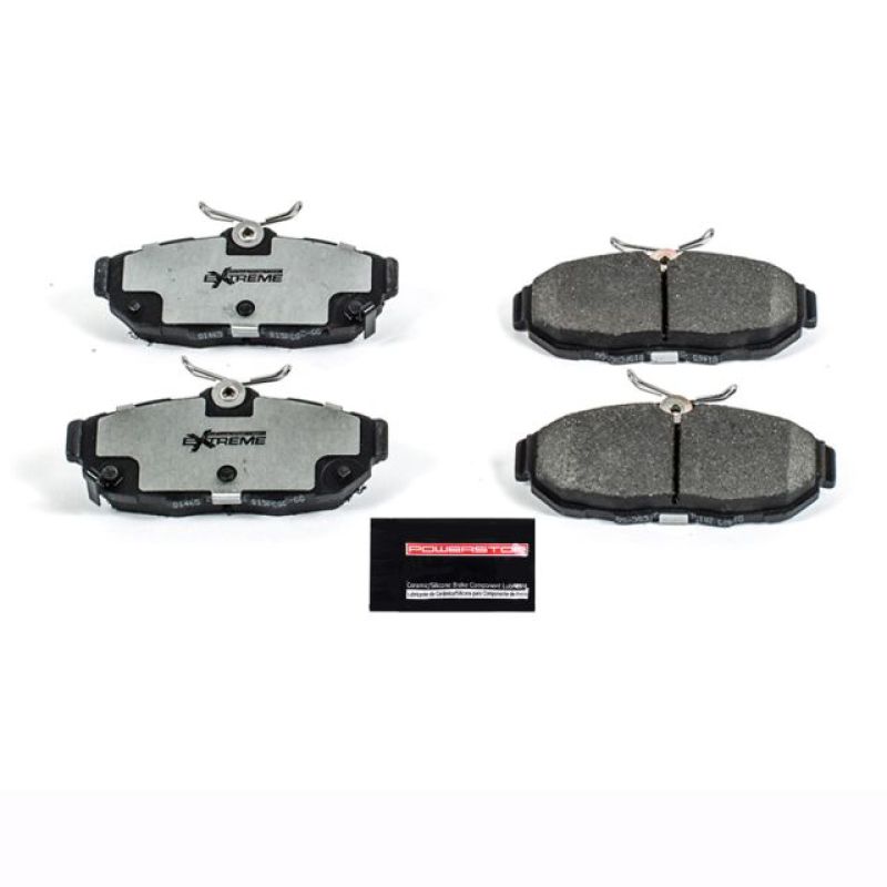 Load image into Gallery viewer, Power Stop 11-14 Ford Mustang Rear Z26 Extreme Street Brake Pads w/Hardware
