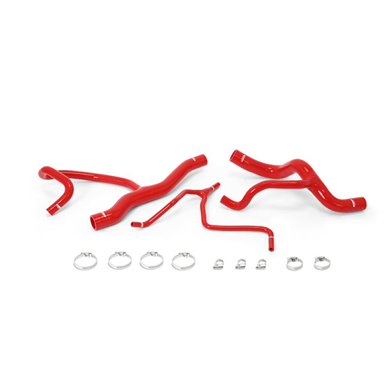 Load image into Gallery viewer, Mishimoto 2016+ Chevrolet Camaro 2.0T w/HD Cooling Package Silicone Radiator Hose Kit - Red
