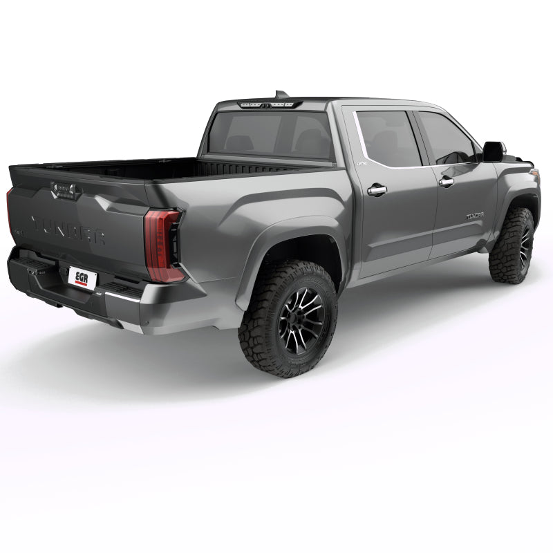 Load image into Gallery viewer, EGR 22-24 Toyota Tundra 66.7in Bed Summit Fender Flares (Set of 4) - Painted to Code Magnetic Gray
