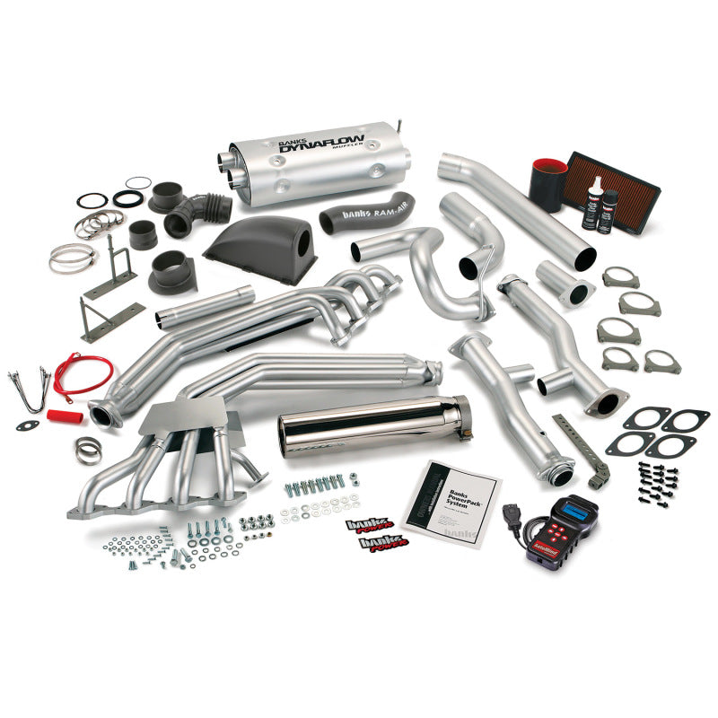 Load image into Gallery viewer, Banks Power 01-03 GM 8.1 Mh - W20/22 (L-Exit) PowerPack System W/AutoMind
