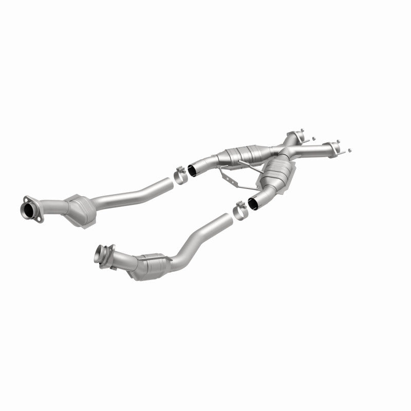 Load image into Gallery viewer, MagnaFlow Conv DF Mustang X-Pipe 94-95 Street
