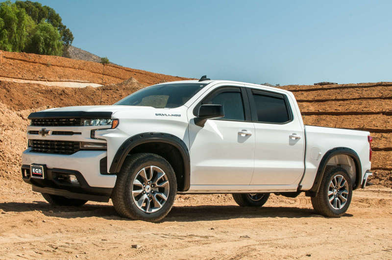 Load image into Gallery viewer, EGR 2019 Chevy 1500 Crew Cab In-Channel Window Visors - Matte
