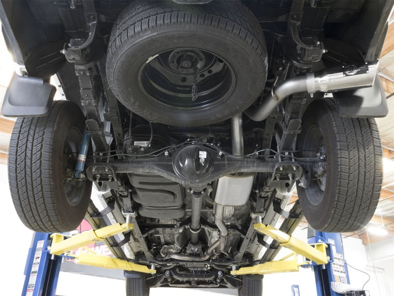 Load image into Gallery viewer, aFe MACHForce XP Cat-Back SS Exhaust w/ Polished Tips 16 Toyota Tacoma V6-3.5L
