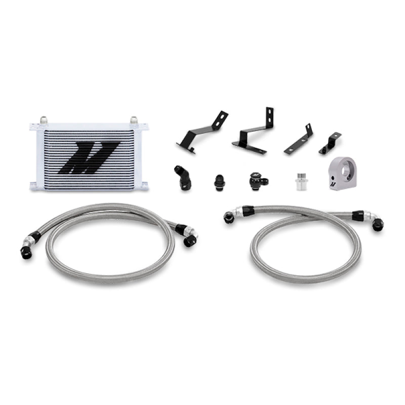 Load image into Gallery viewer, Mishimoto 2016+ Chevy Camaro Oil Cooler Kit - Silver
