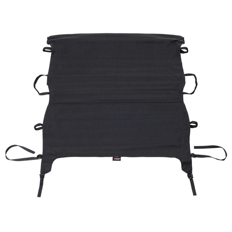 Load image into Gallery viewer, Rugged Ridge Savannah Brief Top Diamond Black 10-18 Jeep Wrangler JL 2-Door

