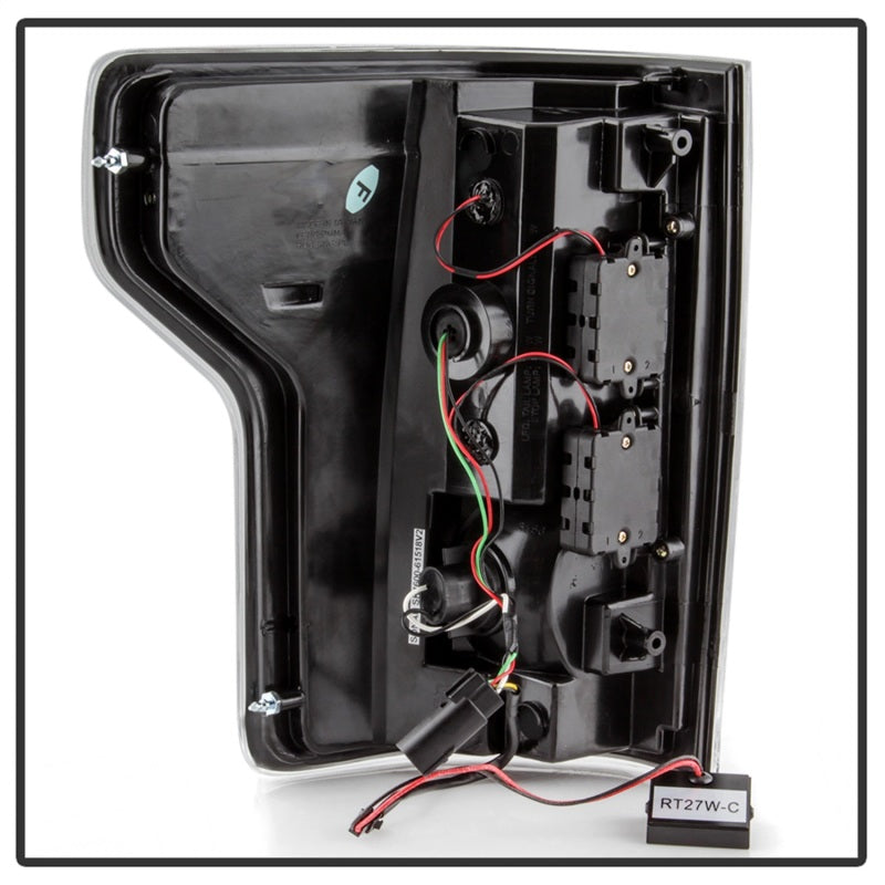 Load image into Gallery viewer, Spyder 18-19 Ford F-150 (w/o Blind Spot Sensor) LED Tail Lights - Black (ALT-YD-FF15018-LED-BK)
