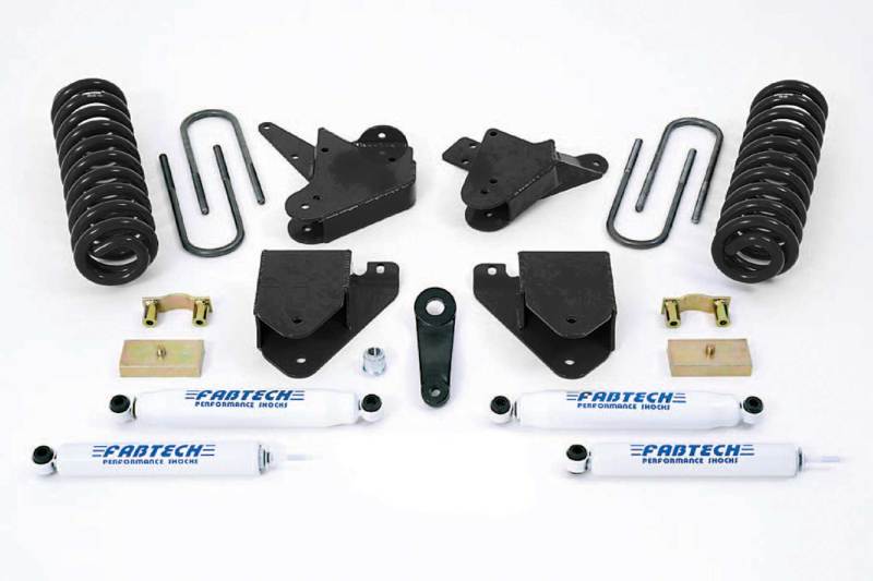 Load image into Gallery viewer, Fabtech 01-04 Ford F250/350 2WD 6in Basic Sys w/Perf Shks
