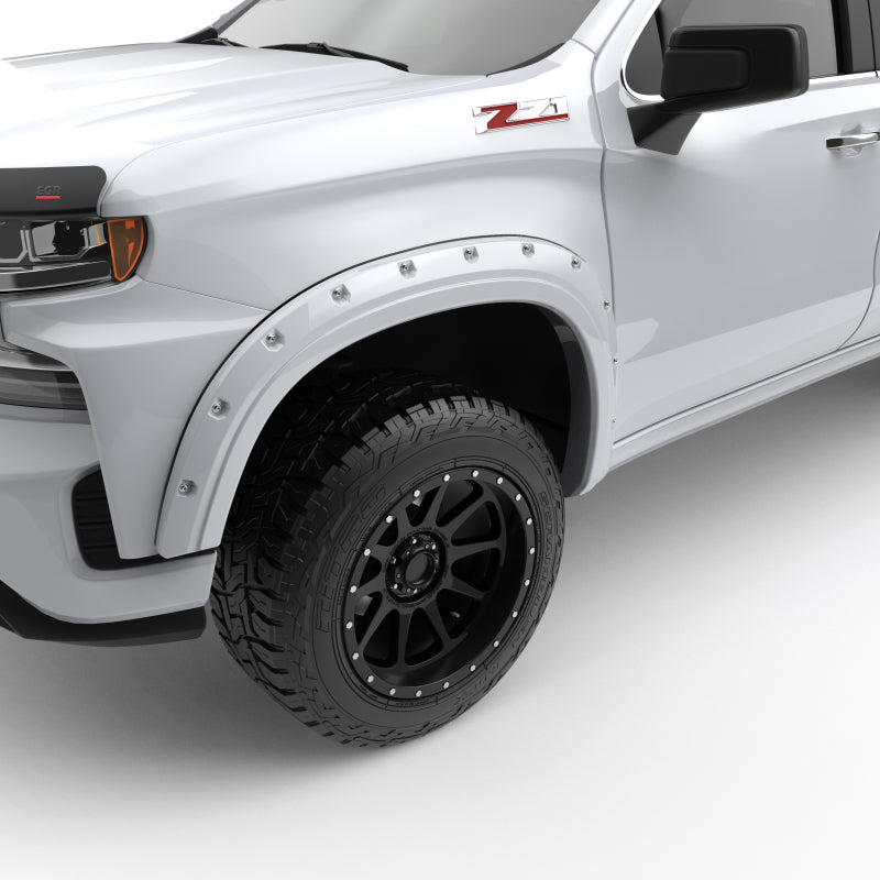 Load image into Gallery viewer, EGR 19-22 Chevrolet Silverado 1500 Summit White Traditional Bolt-On Look Fender Flares Set Of 4
