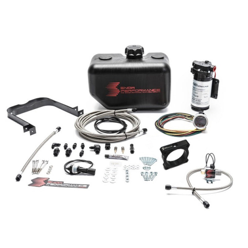 Load image into Gallery viewer, Snow Performance 15-17 Mustang EcB Stg 2 Boost Cooler Water Injection Kit (SS Braid Line &amp; 4AN)
