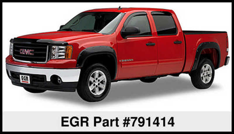 Load image into Gallery viewer, EGR 07-13 GMC Sierra LD 5ft Bed Bolt-On Look Fender Flares - Set
