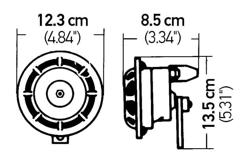 Load image into Gallery viewer, Hella Supertone Horn Set 24V 84w Black

