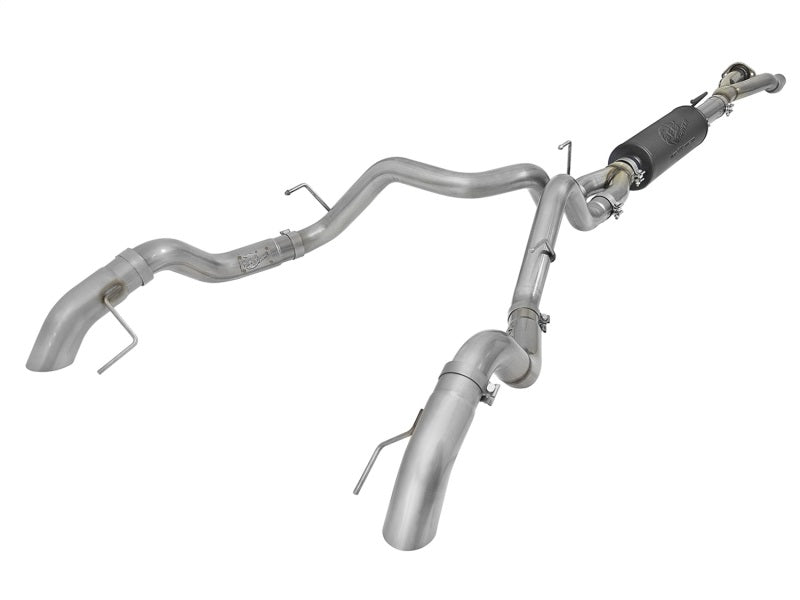 Load image into Gallery viewer, aFe MACH Force-Xp Cat-Back Exhaust w/Dual Hi-Tuck Tips 17-18 Ford F-150 Raptor V6-3.5L (tt)
