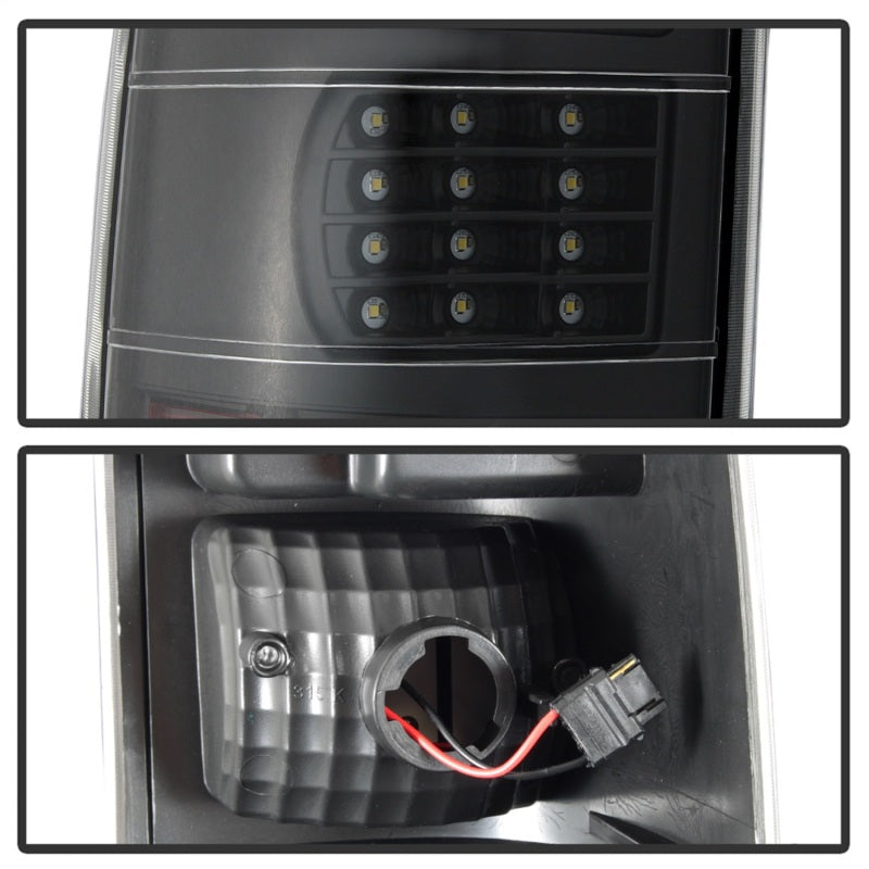 Load image into Gallery viewer, xTune 03-06 Chevrolet Silverado 1500 LED Tail Lights - Black (ALT-JH-CSIL03-LED-BK)
