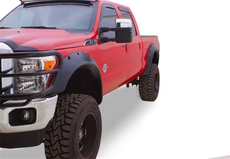 Load image into Gallery viewer, Bushwacker 11-16 Ford F-250 Super Duty Cutout Style Flares 2pc - Black
