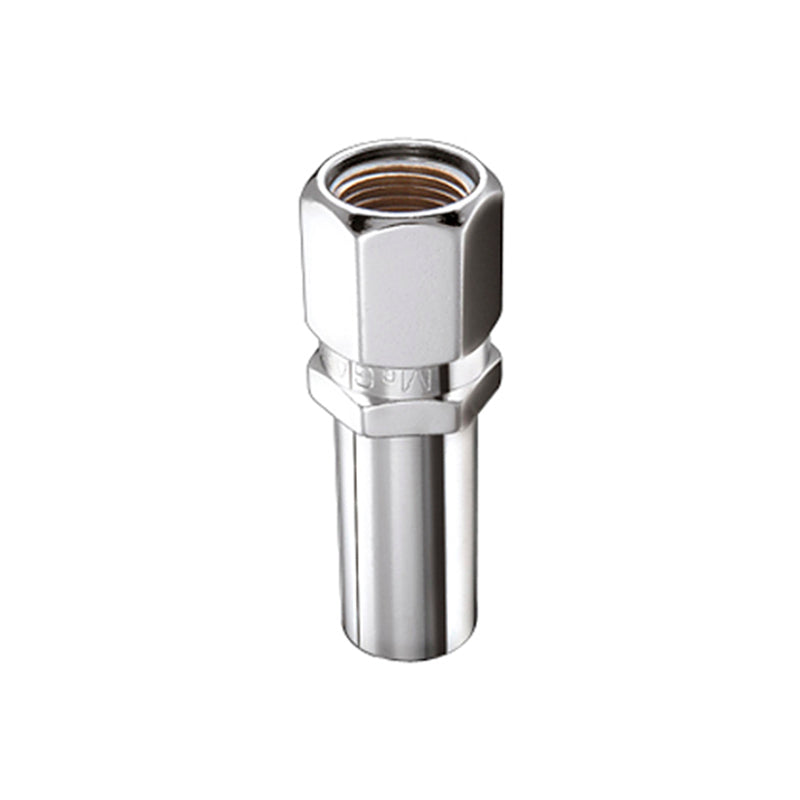 Load image into Gallery viewer, McGard Hex Lug Nut (Drag Racing X-Long Shank) 1/2-20 / 13/16 Hex / 2.475in. L (Box of 100) - Chrome
