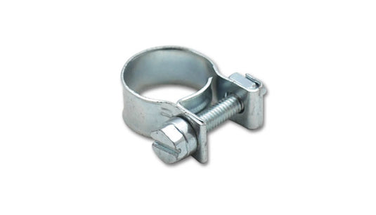 Vibrant Fuel Injector Style Mini Hose Clamps 15-17mm clamping range Pk of 10 Zinc Plated Mild Steel
