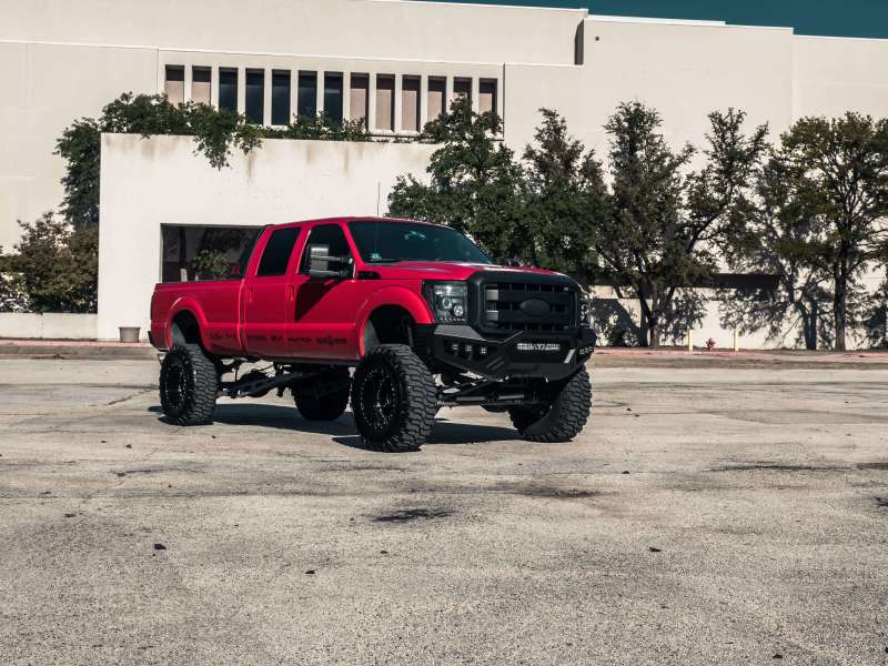 Load image into Gallery viewer, Road Armor 11-16 Ford F-250 SPARTAN Front Bumper Bolt-On Pre-Runner Guard - Tex Blk

