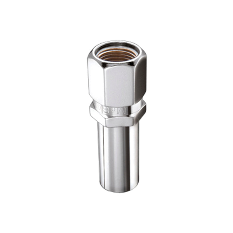 Load image into Gallery viewer, McGard Hex Lug Nut (Drag Racing X-Long Shank) 1/2-20 / 13/16 Hex / 2.475in. L (Box of 100) - Chrome
