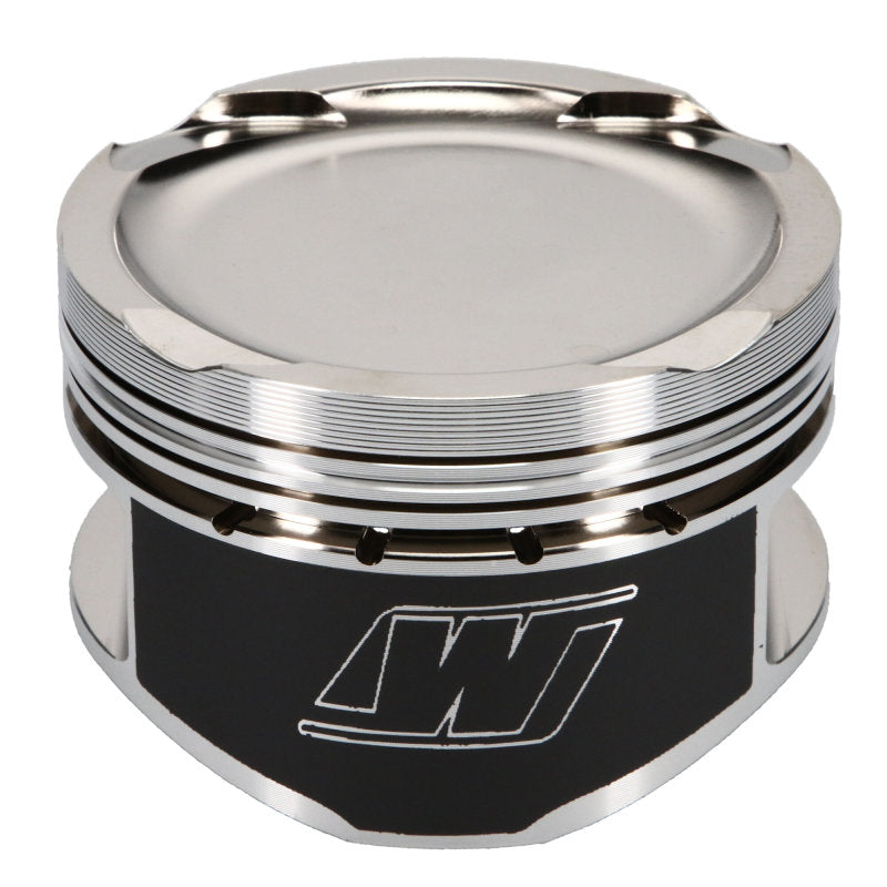 Load image into Gallery viewer, Wiseco Nissan QR25DE Sentra 2.5L 16V 90.00mm Bore +.040 Oversize -19.5 Dome Dish 8.55 CR Piston Set
