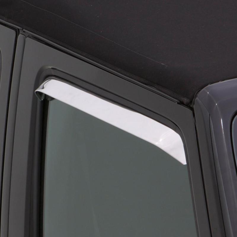 Load image into Gallery viewer, AVS 80-96 Ford Bronco (Installs w/Tape) Ventshade Window Deflectors 2pc - Stainless
