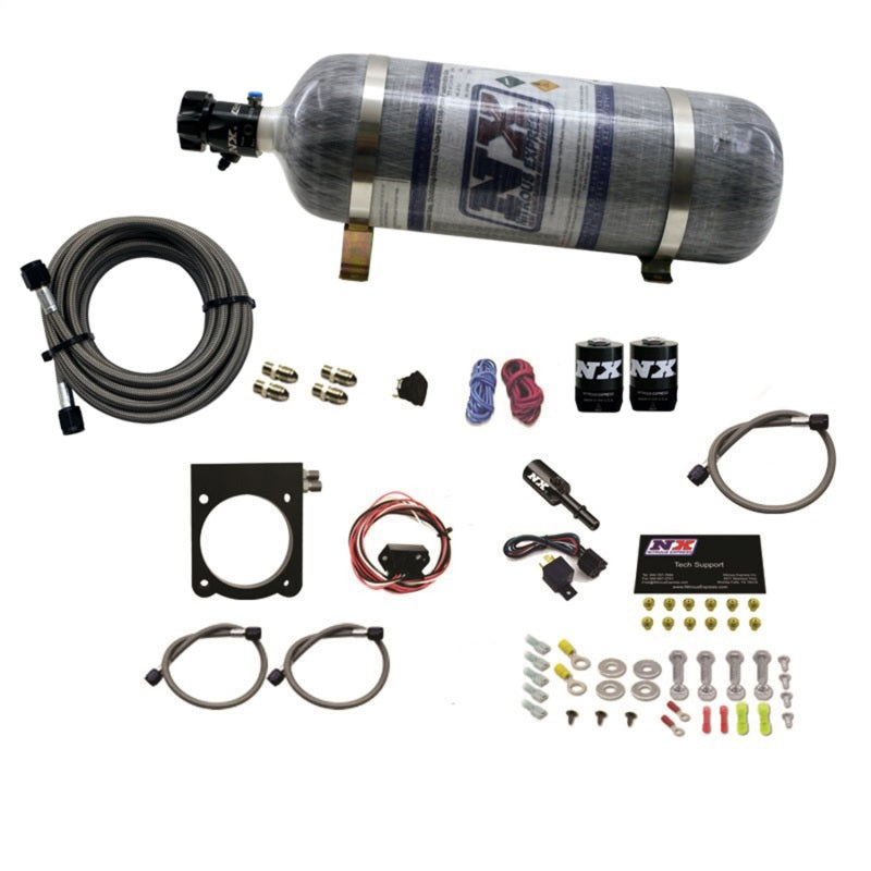 Load image into Gallery viewer, Nitrous Express Dodge 3.6L V6 Nitrous Plate Kit (50-200HP) w/12lb Bottle
