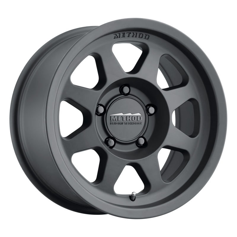 Load image into Gallery viewer, Method MR701 16x8 0mm Offset 5x120 72.6mm CB Matte Black Wheel
