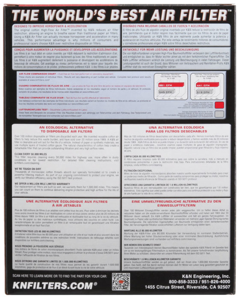 Load image into Gallery viewer, K&amp;N Honda RS125 Nova Sonic 01-02 SPECIAL ORDER Replacement Filter
