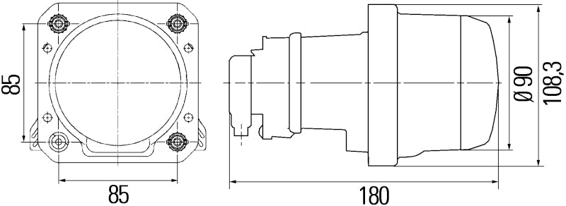 Load image into Gallery viewer, Hella HLMP 90mm Bi-Xenon D2S 12V ECE LHD *Special Order/No Cancellation*
