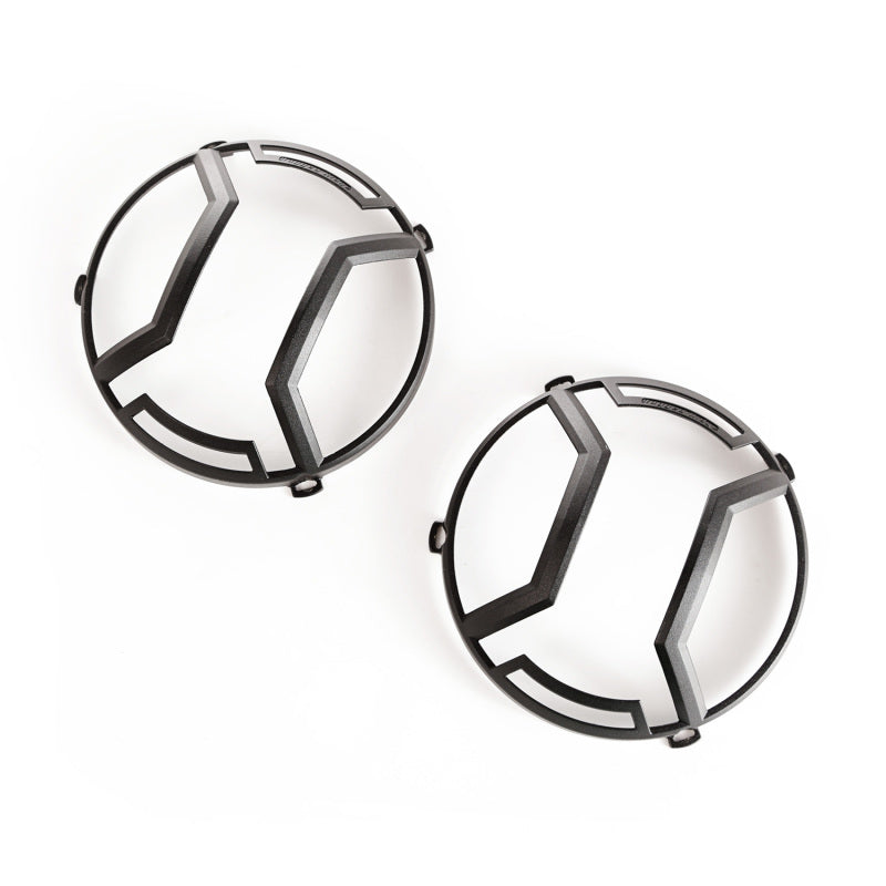 Load image into Gallery viewer, Rugged Ridge 07-18 Jeep Wrangler JK/JKU Textured Black Elite Headlight Euro Guards
