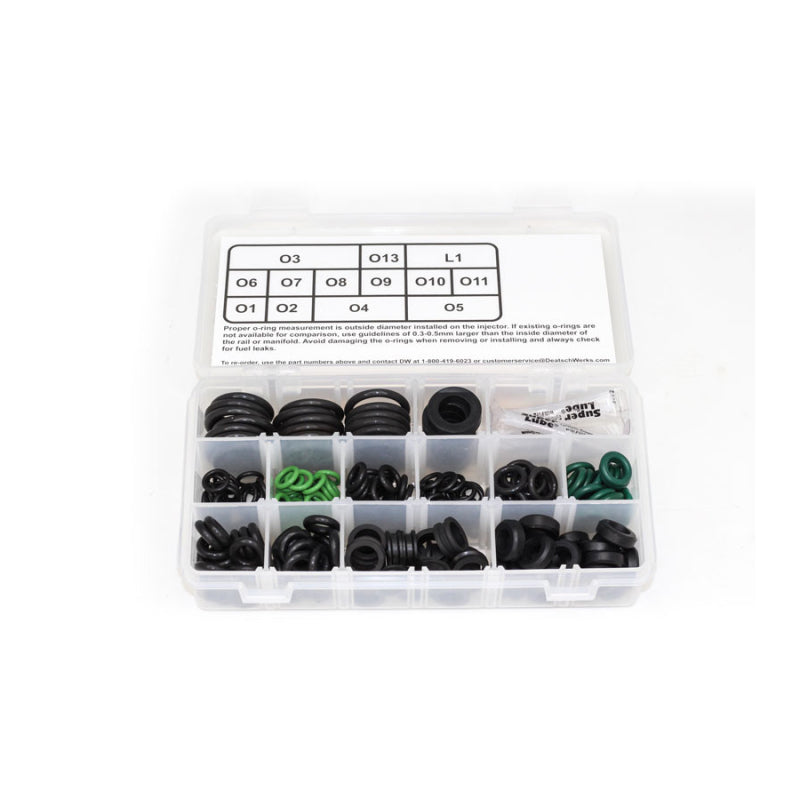 Load image into Gallery viewer, DeatschWerks Sport Compact / Euro Injector O-Ring Kit (230 Pieces)
