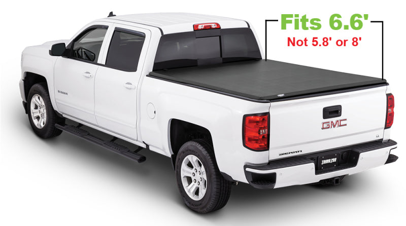 Load image into Gallery viewer, Tonno Pro 14-19 Chevy Silverado 1500 6.6ft Fleetside Tonno Fold Tri-Fold Tonneau Cover
