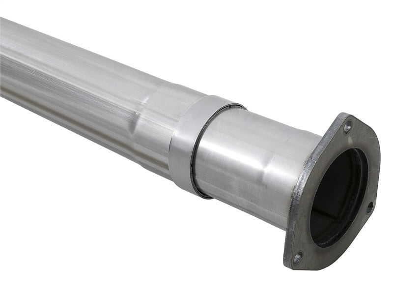 Load image into Gallery viewer, aFe Rebel XD 4in SS DPF-Back Exhaust 17-18 Ford Diesel Trucks V8-6.7L (td) w/ Dual Black Tips
