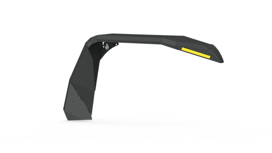 Road Armor 18-20 Jeep Wrangler JL Stealth Front Fender Flare w/Switchback LED DRL - Tex Blk