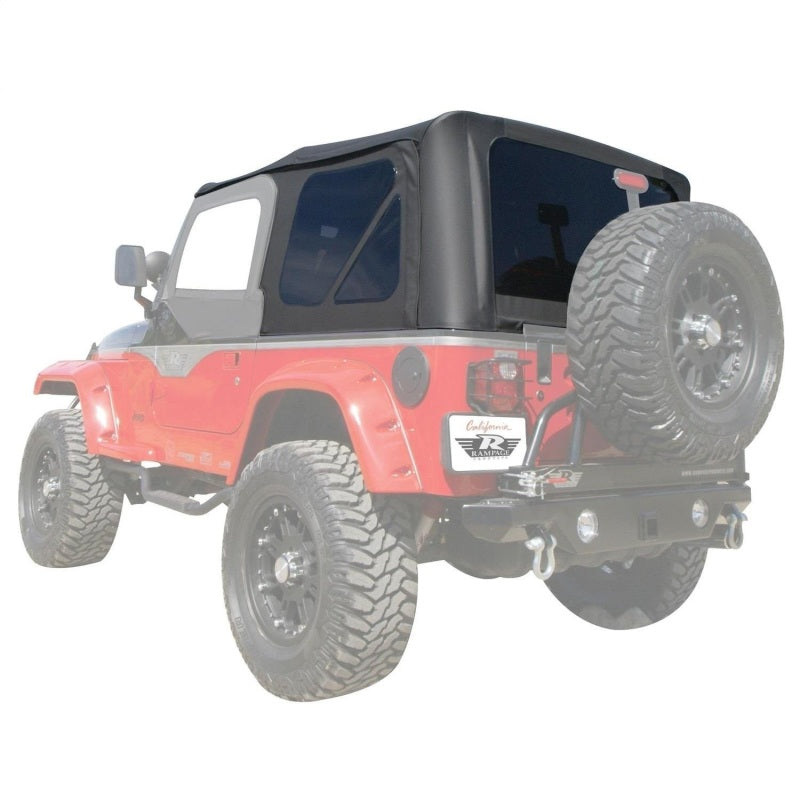 Load image into Gallery viewer, Rampage 1997-2006 Jeep Wrangler(TJ) OEM Replacement Top - Black Diamond
