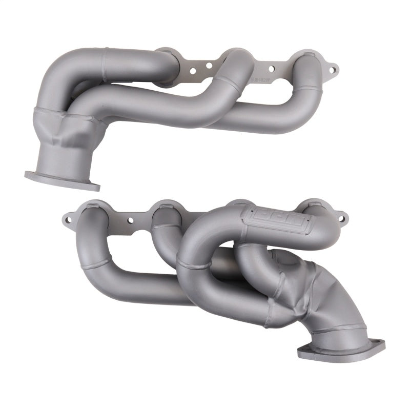 Load image into Gallery viewer, BBK 10-15 Camaro LS3 L99 Shorty Tuned Length Exhaust Headers - 1-3/4 Titanium Ceramic
