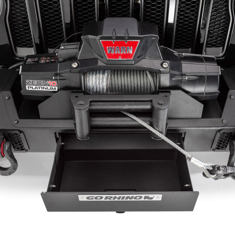 Load image into Gallery viewer, Go Rhino 07-20 Jeep Wrangler JL/JLU/JK/JKU/Gladiator JT Trailline Front Stubby Bumper
