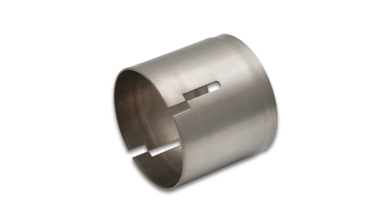 Load image into Gallery viewer, Vibrant 2.50in OD Gr 1 Titanium Slip Fit Sleeve

