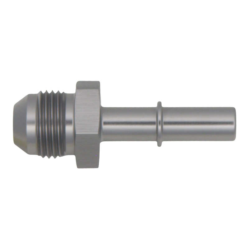 Load image into Gallery viewer, DeatschWerks 8AN Male Flare to 3/8in Male EFI Quick Connect Adapter
