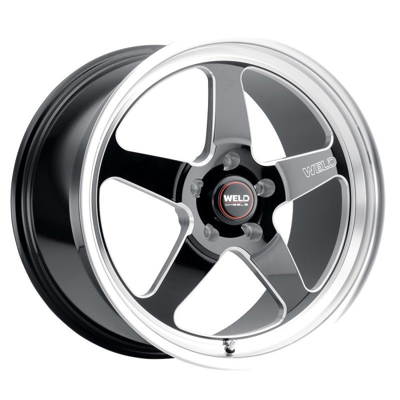 Load image into Gallery viewer, Weld S104 19x9.5 Ventura 5x114.3 ET30 BS6.4 Gloss BLK MIL DIA 72.56

