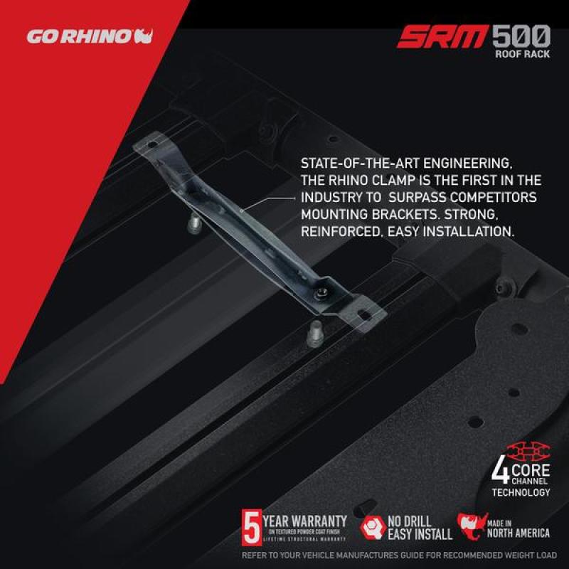 Load image into Gallery viewer, Go Rhino SRM 500 Roof Rack - 65in
