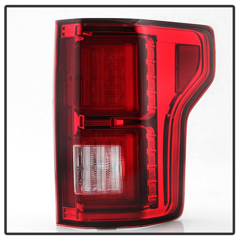 Load image into Gallery viewer, Spyder 18-19 Ford F-150 (w/o Blind Spot Sensor) LED Tail Lights - Red Clear (ALT-YD-FF15018-LED-RC)
