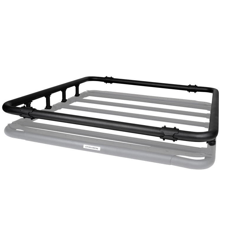 Load image into Gallery viewer, Go Rhino SRM500 Quad Rail Kit (For 55in. Long Rack) - Tex. Blk (Rails ONLY - Req. Platform)
