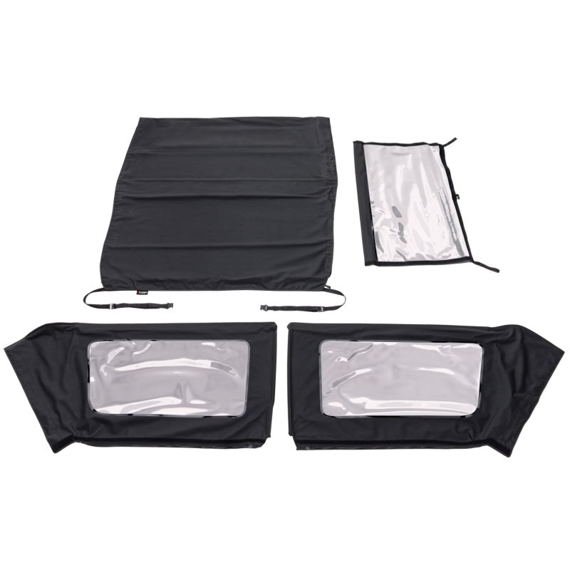 Load image into Gallery viewer, Rugged Ridge 07-18 Jeep Wrangler JK (2-Door) Voyager Frameless Soft Top
