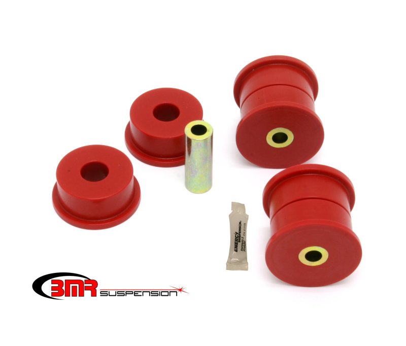 Load image into Gallery viewer, BMR 10-15 5th Gen Camaro Pro Version Differential Mount Bushing Kit (Polyurethane) - Red

