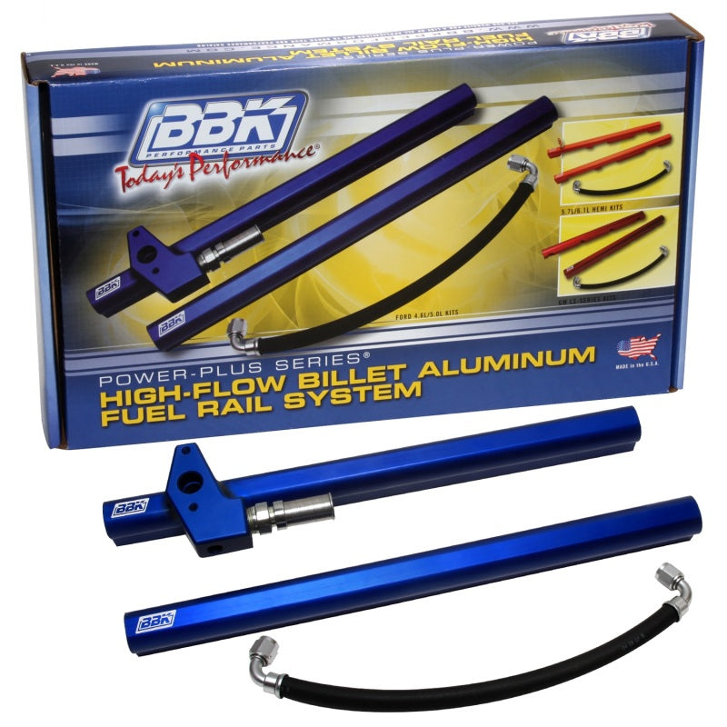 Load image into Gallery viewer, BBK 05-10 Mustang 4.6 GT High Flow Billet Aluminum Fuel Rail Kit
