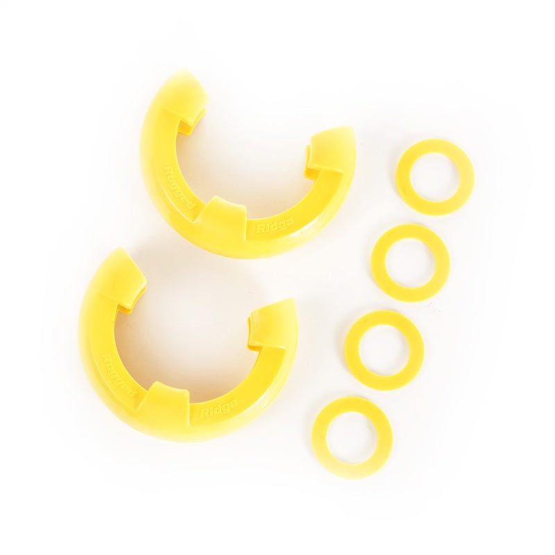 Load image into Gallery viewer, Rugged Ridge Yellow 3/4in D-Ring Isolator Kit
