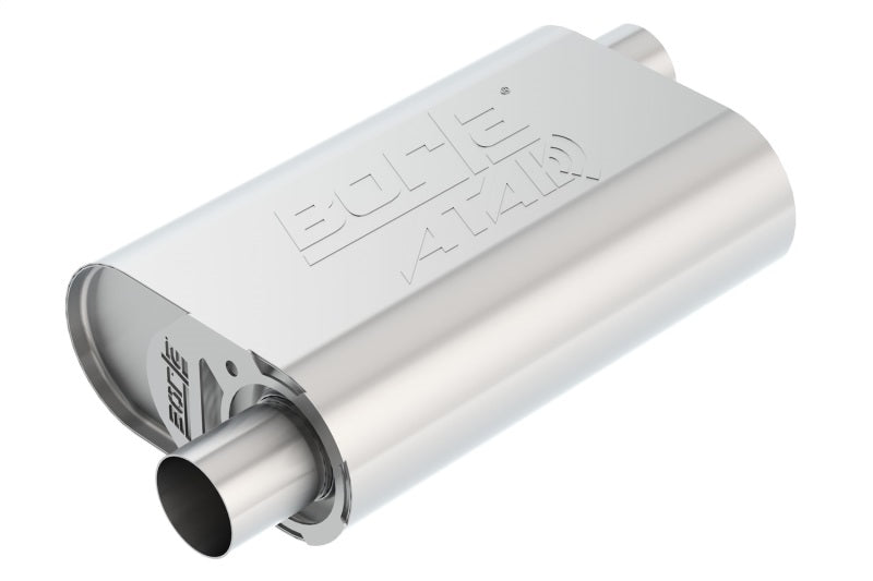 Load image into Gallery viewer, Borla CrateMuffler Stock SBC 283/327/350 ATAK 2.25in Offset/Offset 14inx4.35inx9in Oval Muffler
