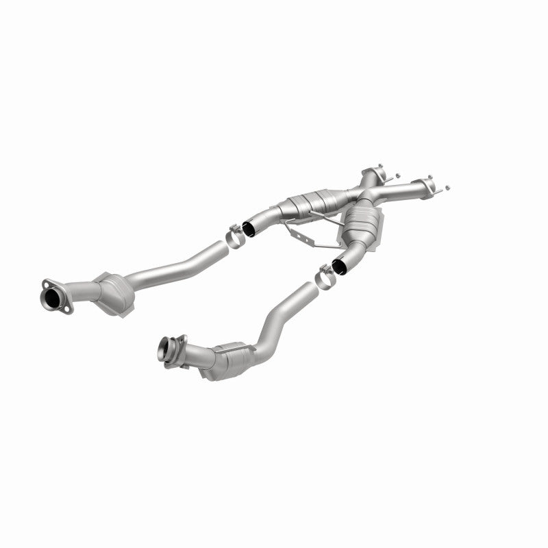 Load image into Gallery viewer, MagnaFlow Conv DF Mustang X-Pipe 94-95 Street
